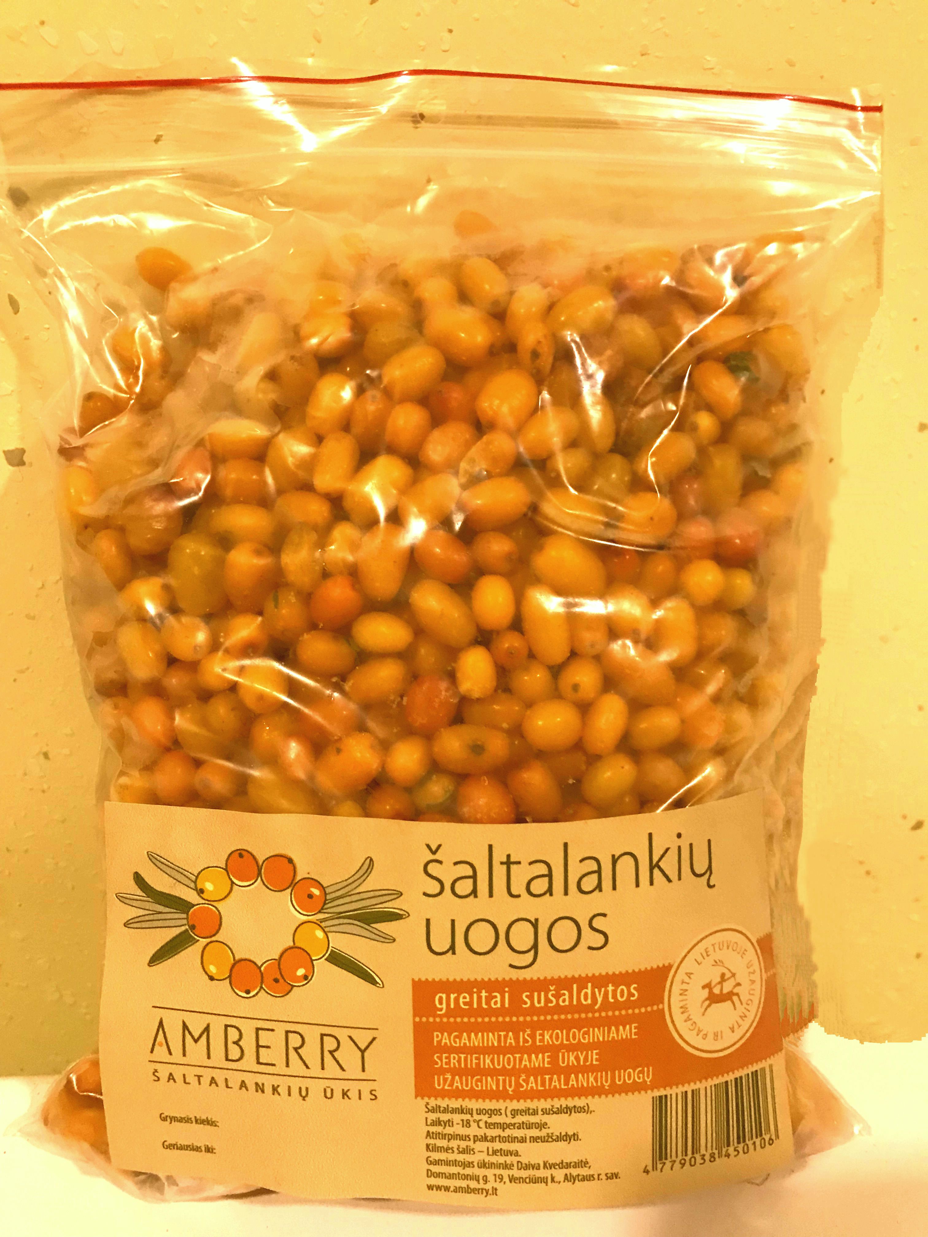 Uogų fasavimo paslauga